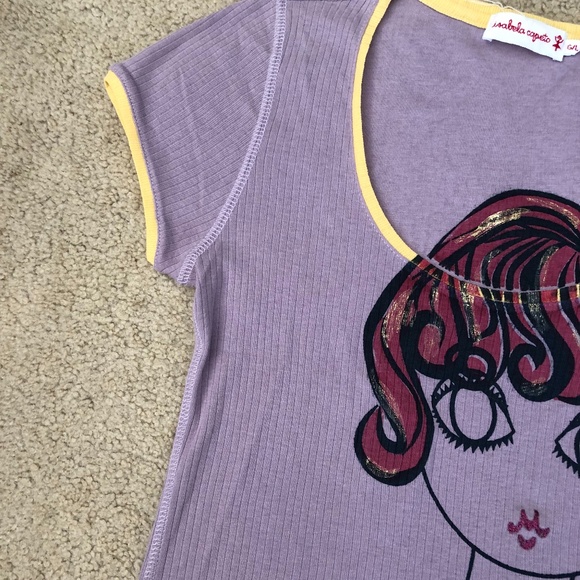 ISABELA CAPETO SHORT SLEEVE T-SHIRT - Picture 2 of 8